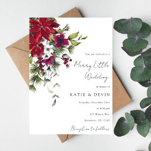 Merry Little Wedding Invitation