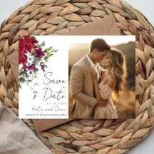Merry Little Wedding Save the Date