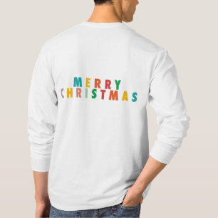 MERRY LOVE JOY COLORFUL CHRISTMAS T-Shirt