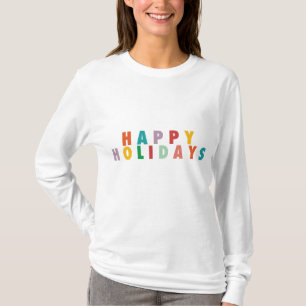MERRY LOVE JOY COLORFUL CHRISTMAS T-Shirt