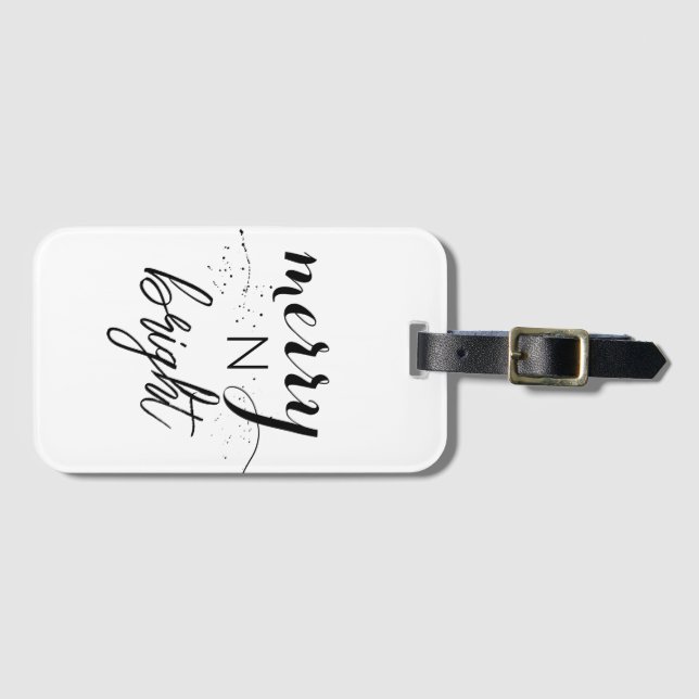 MERRY  LUGGAGE TAG (Front Horizontal)