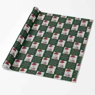 Merry Maltese & Snowflakes Christmas Gift Wrap