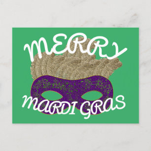 Merry Mardi Gras Postcard