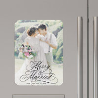 Merry & Married Newly Weds First Christmas Photo