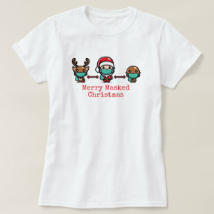 Merry Masked Christmas T-Shirt