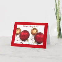 Merry Mazel Tov Chrismukkah Ornaments