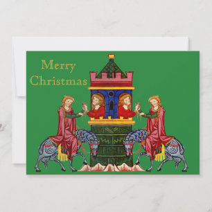 Merry Mediaeval Christmas Holiday Card
