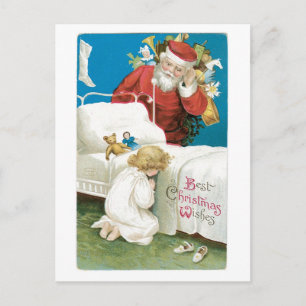 Merry Merry Christmas Holiday Postcard