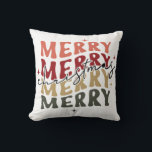 Merry Merry Christmas Matching Family Cushion<br><div class="desc">Merry Merry Christmas

This design is part of a matching family Christmas set that is perfect for matching family outfits,  matching pyjamas,  and Christmas Card photos! Please check out my store for other products with the same design.</div>