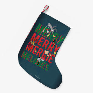 Merry Merry MERRIE MELODIES™ Small Christmas Stocking