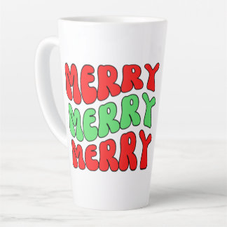 Merry Merry Merry  Latte Mug