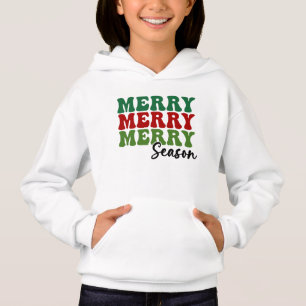 Merry Merry Merry Season - Retro Holiday Art