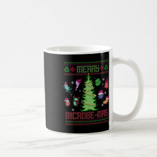 Merry Microbe-mas Microbiology Scientists Christma Coffee Mug