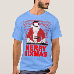 Merry Mimas to the DJ Santa Father Christmas funny T-Shirt