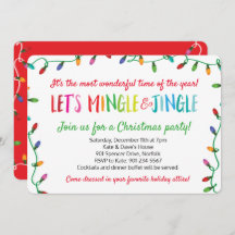 Merry Mingle and Jingle Christmas Lights Party