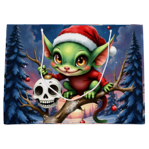 Merry Mischief – The Little Christmas Elf. Large Gift Bag