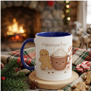 Merry Mist Christmas Fun Mug