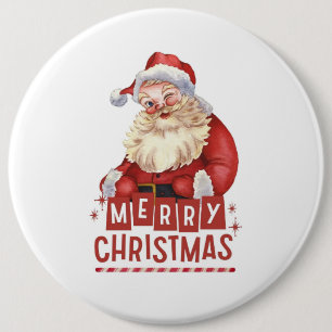 "Merry Mode: Activated" 6 Cm Round Badge