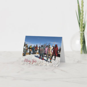 Merry Morris Yule Holiday Card