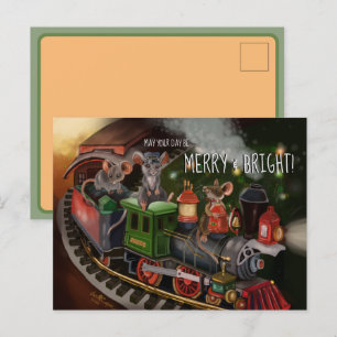 Merry Mouse Holiday Train