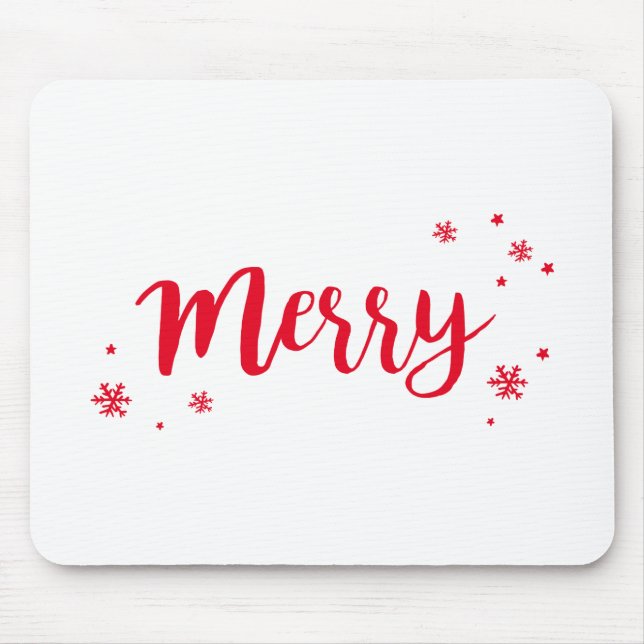 Merry Mouse Mat (Front)