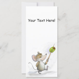 Merry Mouse Moe with Olive  Bookmark