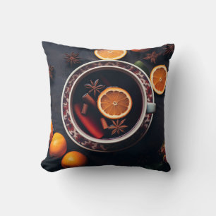 Merry & Mulled   Cosy Holiday Drink Cushion