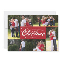 Merry Multiphoto Christmas Card