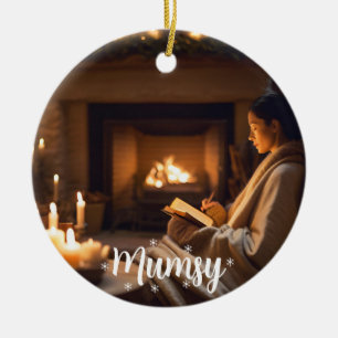 Merry & Mumsy, Cosy Holiday Moments Ceramic Tree Decoration