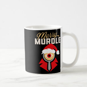 Merry Mystery Eye - Christmas Detective Logic Puzz Coffee Mug