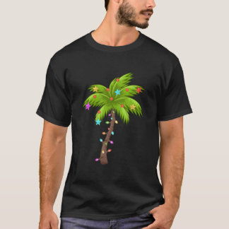 Merry Nautical Palm Tree Deck The Palms T-Shirt