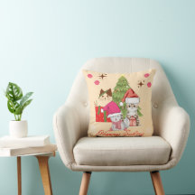 Merry Navigatos Christmas Pillow