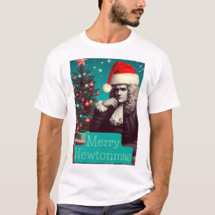 Merry Newtonmas Sir Isaac Newton T-Shirt