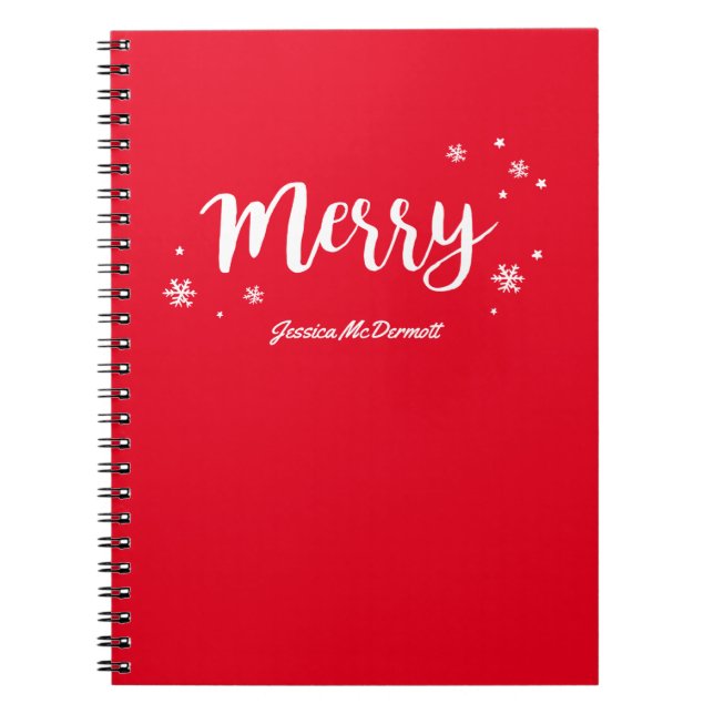 Merry Notebook (Front)