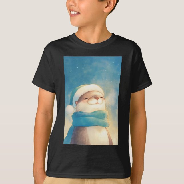 Merry Otter T-Shirt (Front)