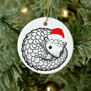 Merry Pangomas Ceramic Tree Decoration