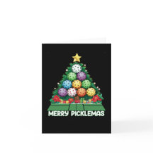 Merry Picklemas Funny Pickleball Christmas