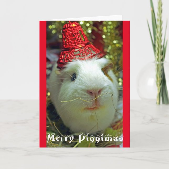 Merry Piggimas card (Front)