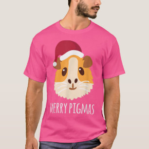 Merry Pigmas Christmas Guinea Pig  Christmas Guine T-Shirt