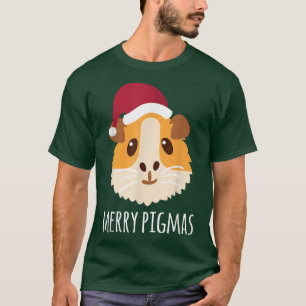 Merry Pigmas Christmas Guinea Pig  Christmas Guine T-Shirt