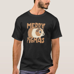 Merry Pigmas Funny Guinea Pig for Christmas Pullov T-Shirt