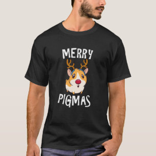 Merry Pigmas  Funny Guinea Pig  Xmas Pajama T-Shirt