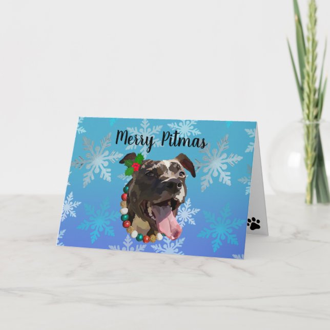 Merry Pitmas Holiday Card (Front)