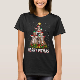 Merry Pitmas Pitbull Dog Ugly Christmas Sweater Tr