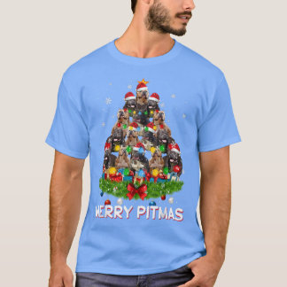 Merry Pitmas Pitbull Dog Ugly Christmas Sweater Tr
