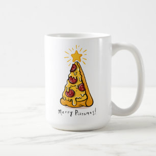 Merry Pizzamas - A Festive Slice of Joy! Coffee Mug