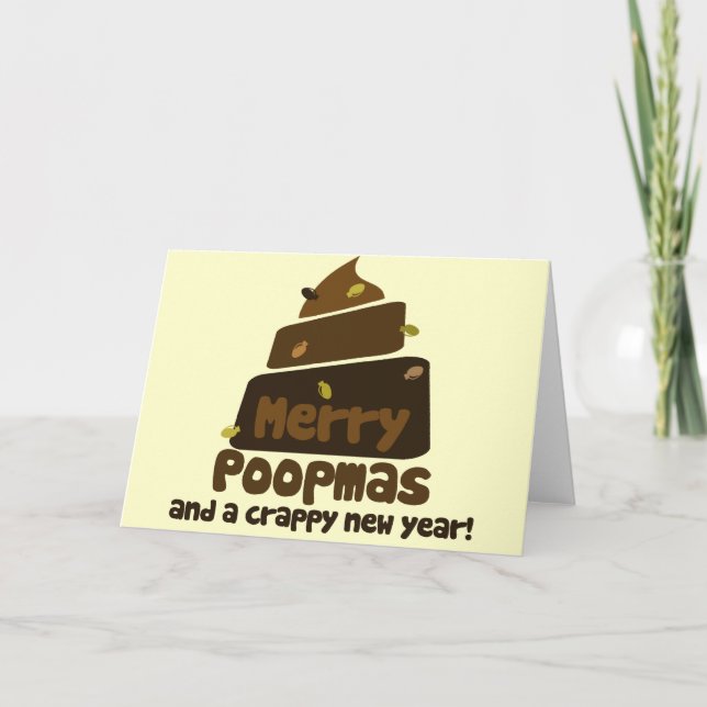 Merry Poopmas Funny holiday (Front)