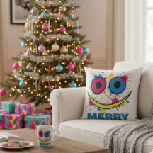 Merry Pop: Colorful & Playful Modern Art Christmas