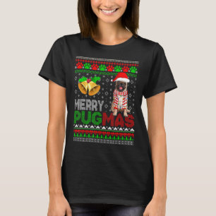 Merry Pugmas Christmas Sweater Santa Pug Dog Owner