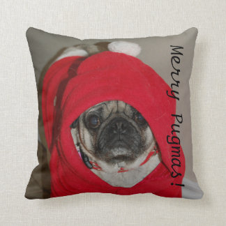 Merry Pugmas ! Cushion